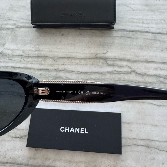 CHANEL Cateye Oval Sunglasses - Style 5515A main image 5